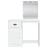 Tocador con luces LED blanco 90x42x132,5