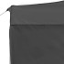 Carpa plegable con paredes aluminio gris antracita 4,5x3