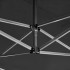 Carpa plegable con paredes aluminio gris antracita 4,5x3