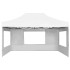 Carpa plegable profesional con paredes aluminio blanca 4,5x3
