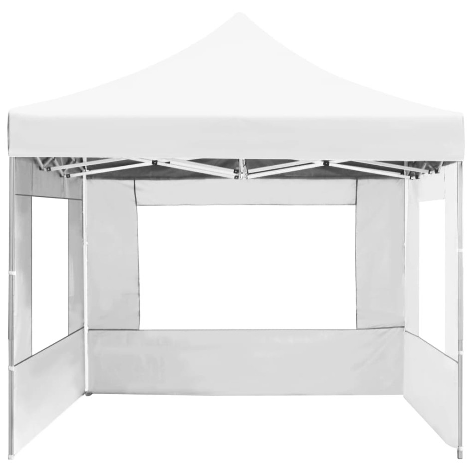 Carpa plegable profesional con paredes aluminio blanca 4,5x3