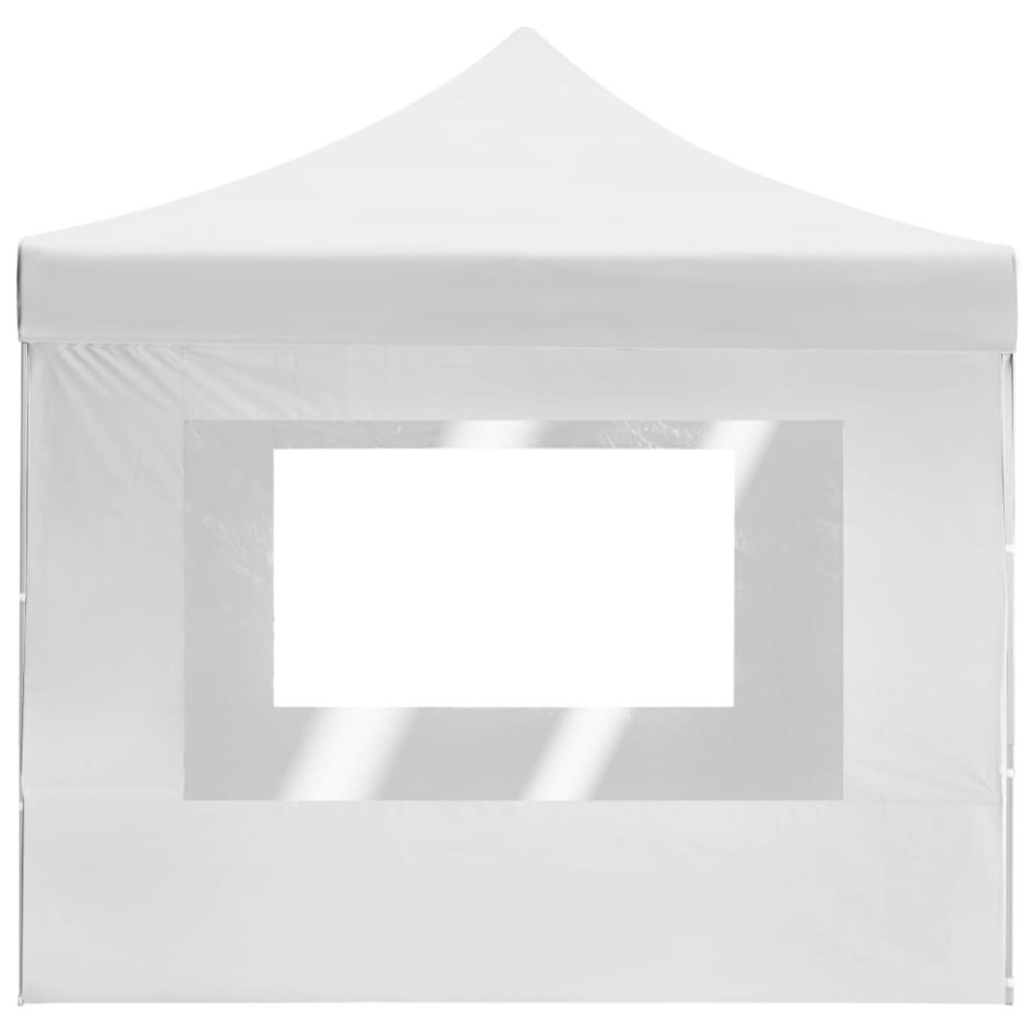 Carpa plegable profesional con paredes aluminio blanca 4,5x3