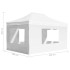 Carpa plegable profesional con paredes aluminio blanca 4,5x3