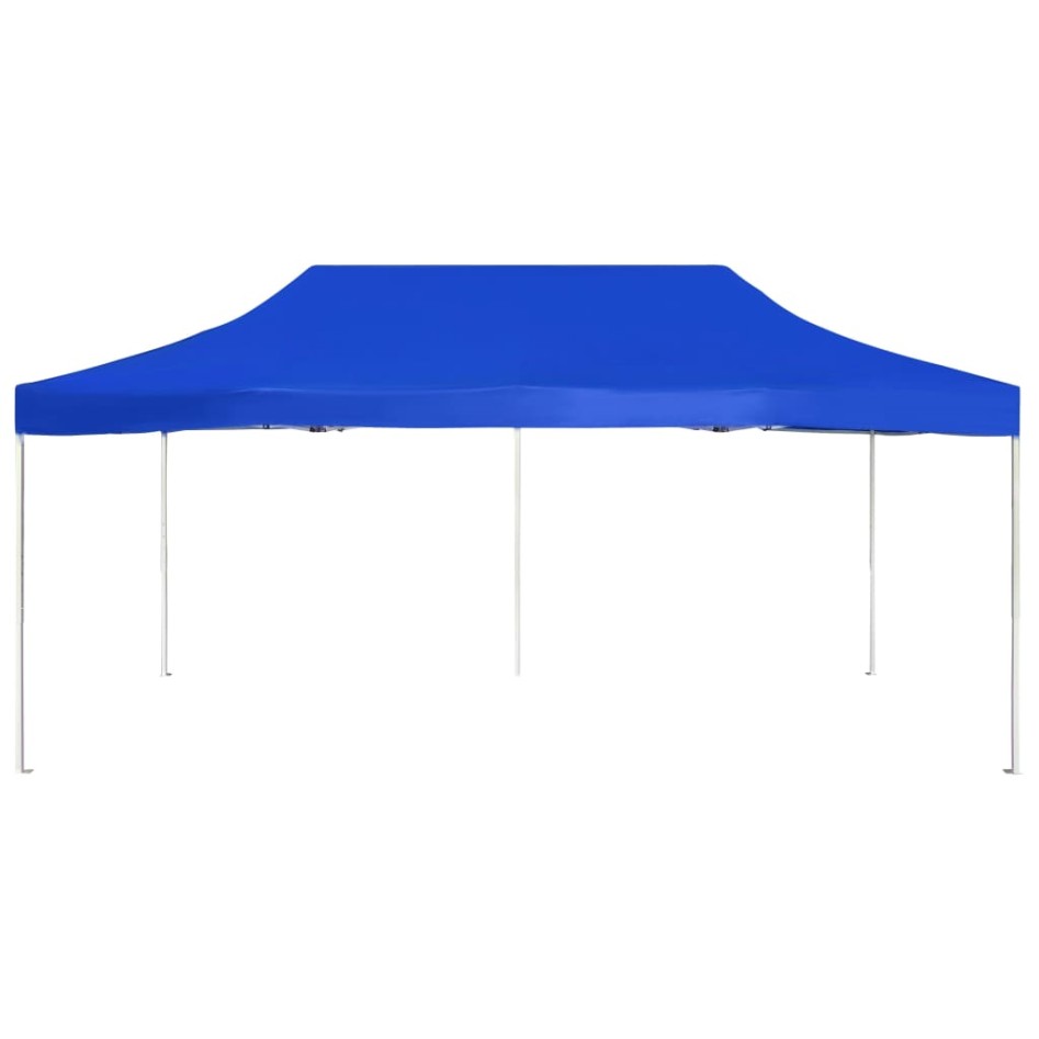 Carpa plegable profesional de aluminio azul 6x3
