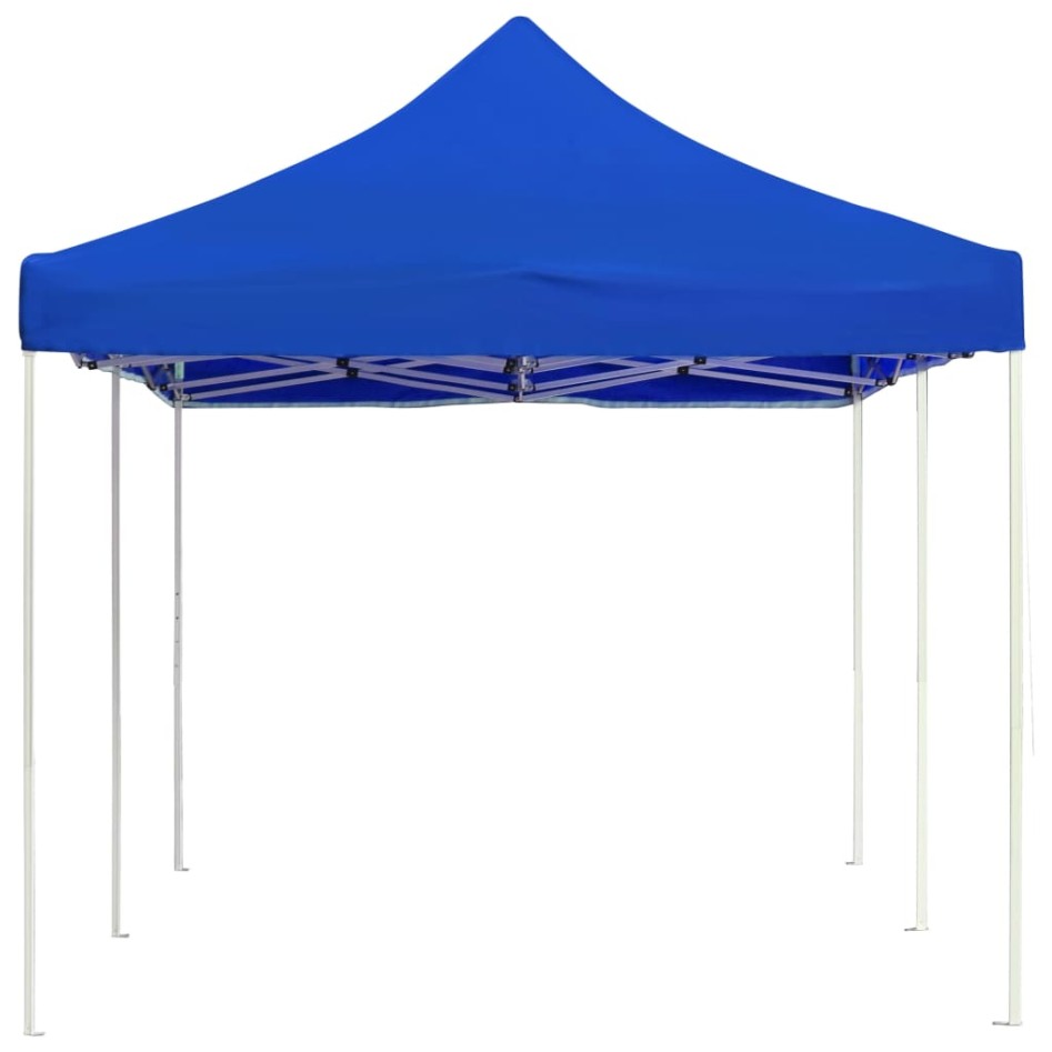 Carpa plegable profesional de aluminio azul 6x3