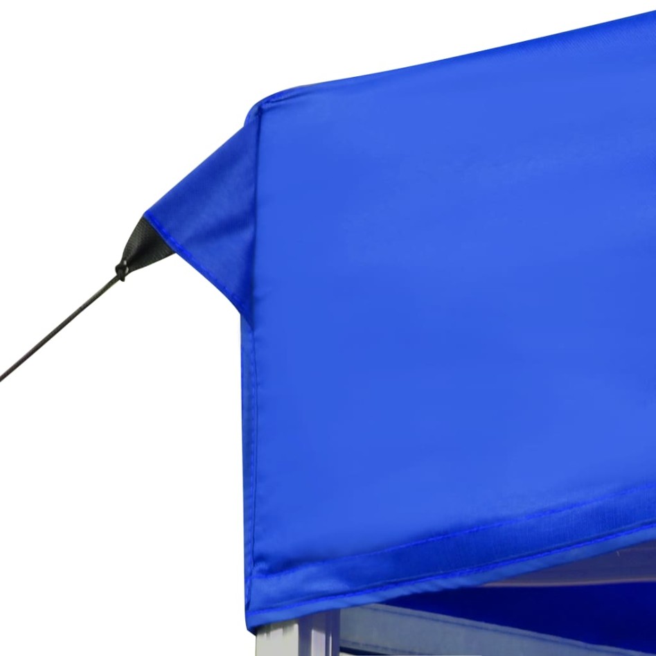Carpa plegable profesional de aluminio azul 6x3