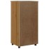 Cajonera con ruedas MOSS madera maciza pino marrón