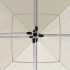 Carpa plegable profesional de aluminio color crema 2x2