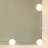 Tocador con LED y 2 armarios madera contrachapada roble
