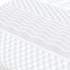 Sofá cama nido con cajones cuero sintético crema 90x200