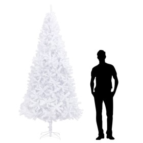 Árbol de Navidad artificial blanco 300