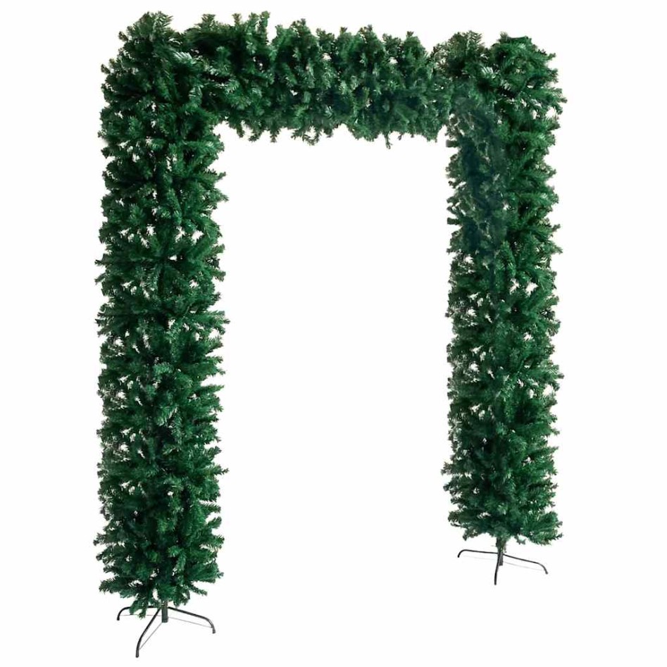 Arco de árbol de Navidad verde 240