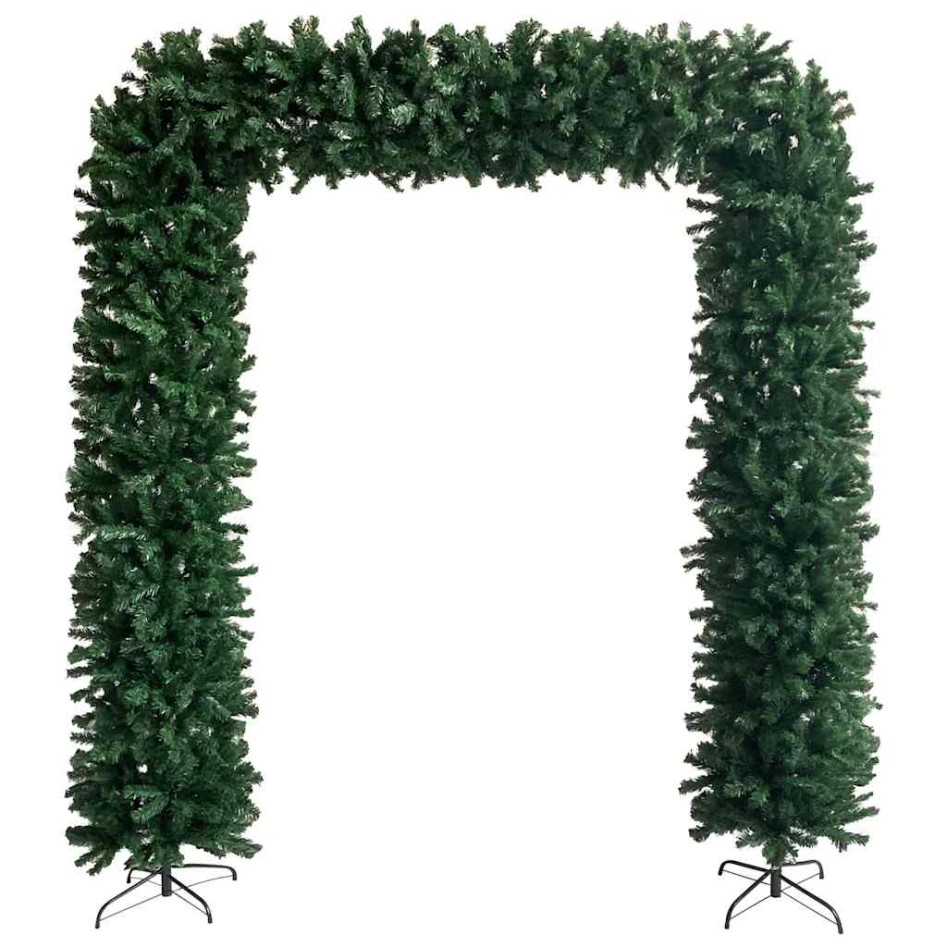 Arco de árbol de Navidad verde 240