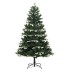 Árbol de Navidad artificial con bisagras y nieve flocada 240
