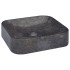 Lavabo mármol negro 40x40x10
