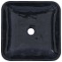 Lavabo mármol negro 40x40x10