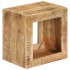 Taburete madera maciza de mango 40x30x40