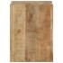 Taburete madera maciza de mango 40x30x40