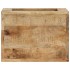 Taburete madera maciza de mango 40x30x40