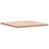 Tablero de mesa cuadrado de madera maciza de haya 90x90x4
