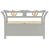 Banco madera maciza de abeto gris 107x45x75,5