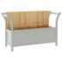 Banco madera maciza de abeto gris 107x45x75,5