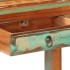 Mesa consola madera maciza reciclada 110x30x75