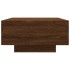 Mesa de centro madera contrachapada roble marrón 90x60x31