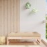 Taburete de jardín madera maciza de pino 120x80