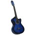 Set de guitarra occidental 12 pzas ecualizador y 6 cuerdas