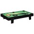 Mini mesa de billar negro y verde 92x52x19
