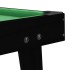 Mini mesa de billar negro y verde 92x52x19