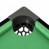Mini mesa de billar negro y verde 92x52x19