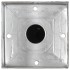 Picas de tierra 6 uds acero galvanizado plateado 12x12x56