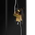 Armario archivador de acero negro 90x40x90