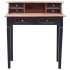 Escritorio con cajones madera maciza de caoba 90x50x101