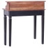 Escritorio con cajones madera maciza de caoba 90x50x101