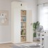 Armario archivador de acero blanco 90x40x240
