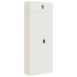 Armario archivador de acero blanco 90x40x240