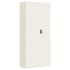 Armario archivador de acero blanco 90x40x240