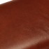 Banco potro gimnasio cuero auténtico madera mango marrón 38
