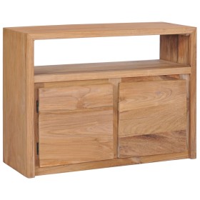Aparador de madera maciza de teca 80x30x60