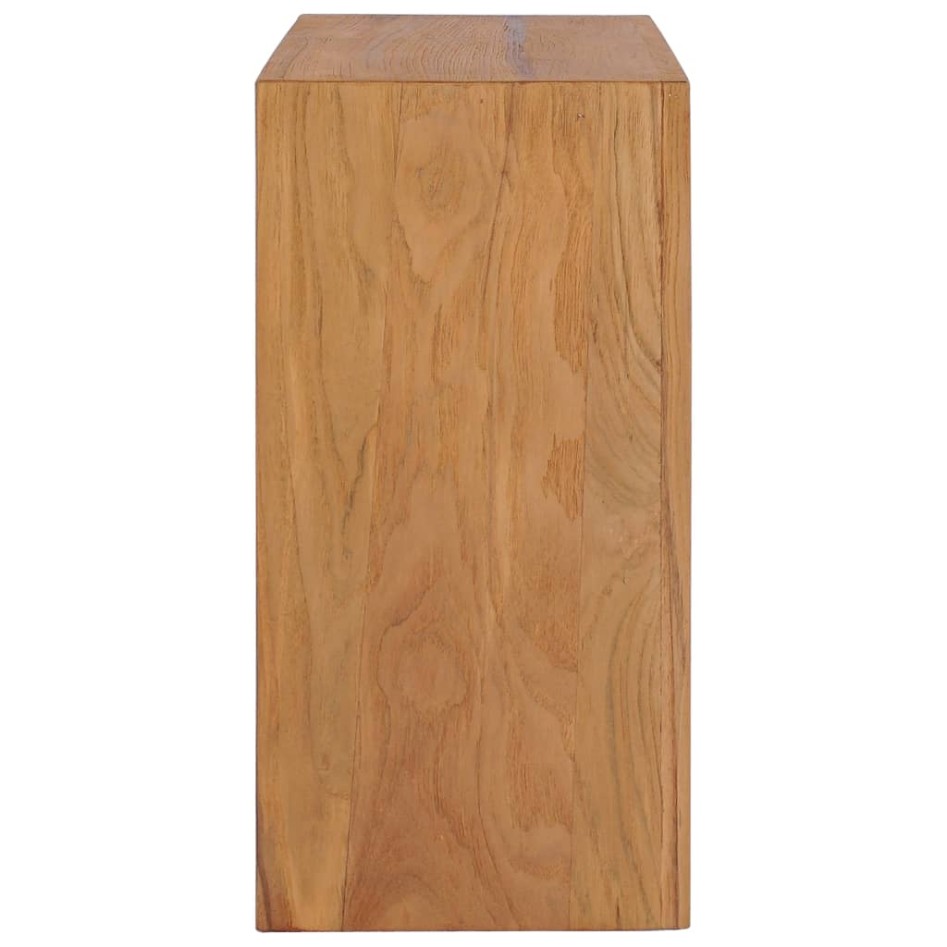 Aparador de madera maciza de teca 80x30x60