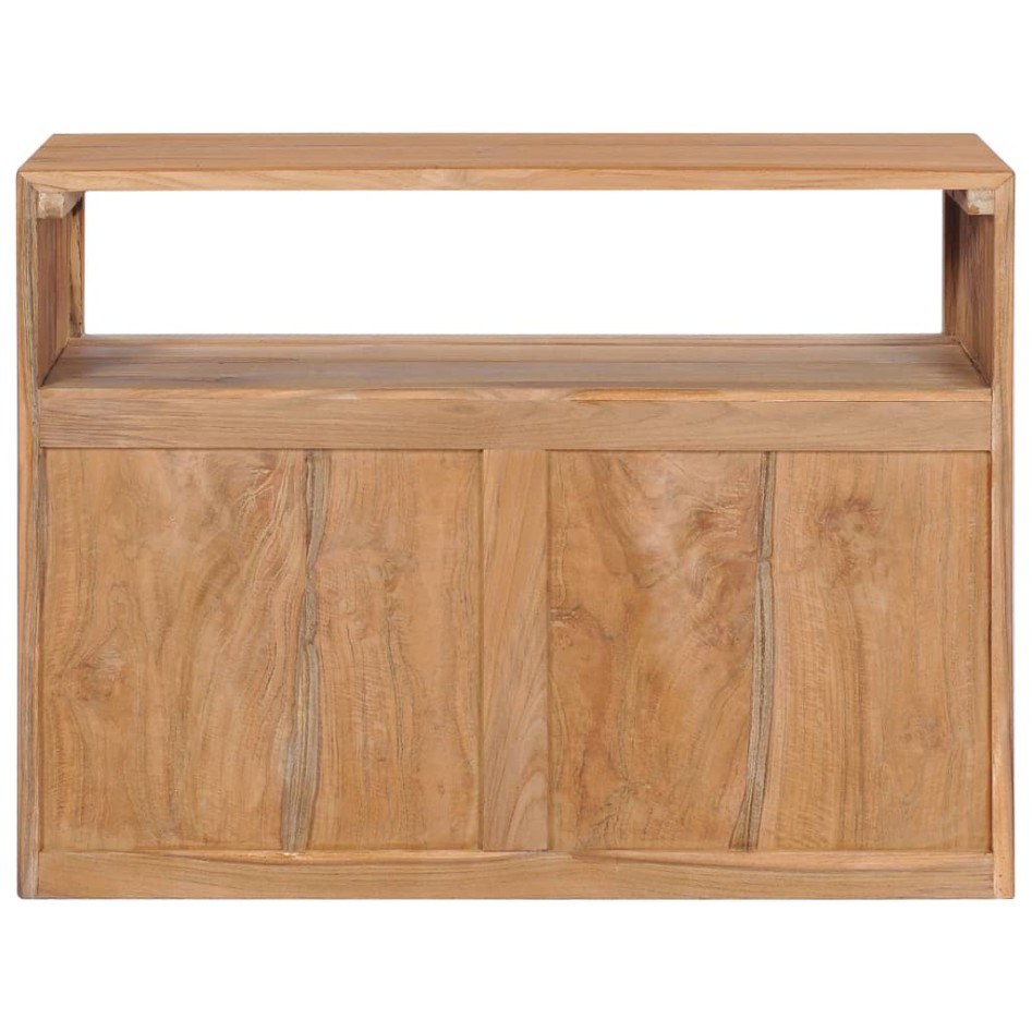Aparador de madera maciza de teca 80x30x60