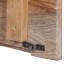 Aparador de madera maciza de teca 80x30x60