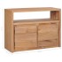 Aparador de madera maciza de teca 80x30x60