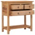Aparador de madera maciza de teca 78x35x80