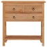 Aparador de madera maciza de teca 78x35x80