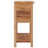 Aparador de madera maciza de teca 78x35x80
