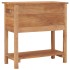 Aparador de madera maciza de teca 78x35x80